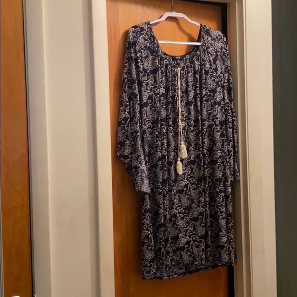 Bell bottom dress